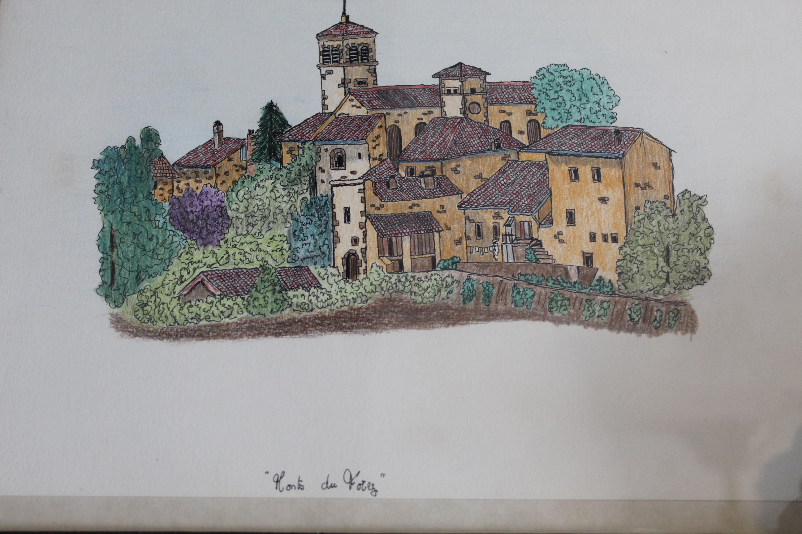 Texture encre de Chine unique