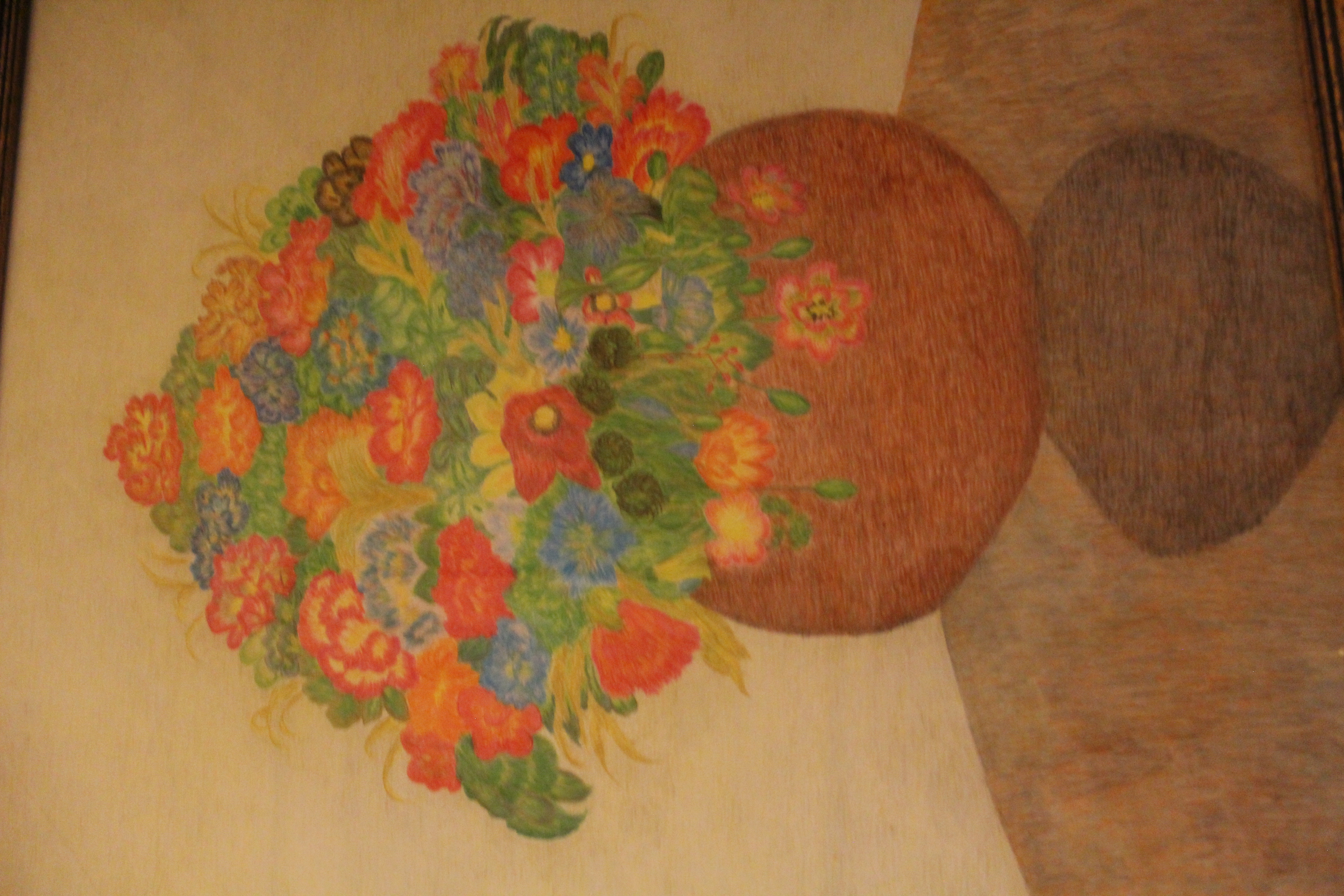 Œuvre encre de Chine série Nature 50x70cm