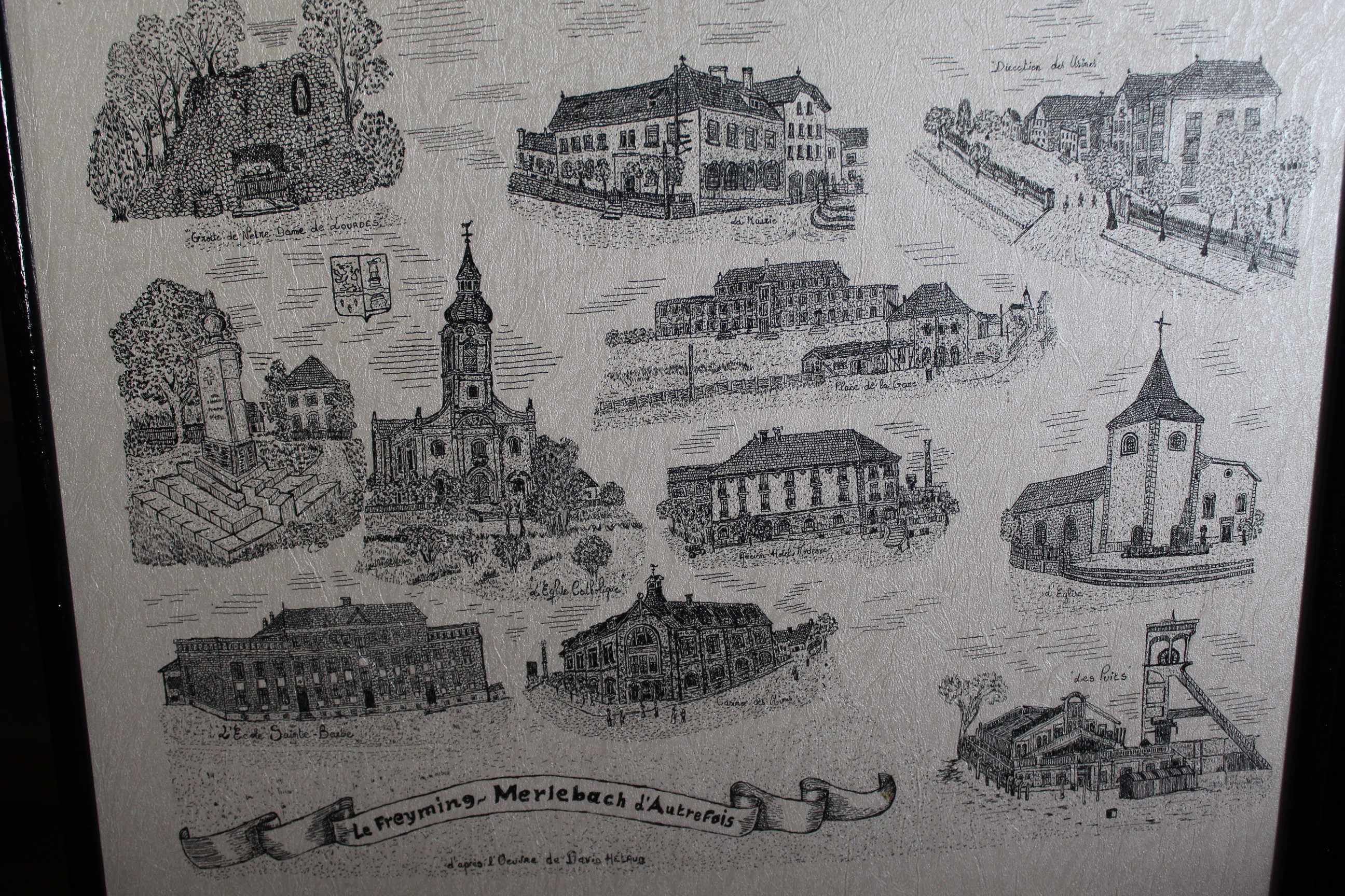 Œuvre encre de Chine série Nature 50x70cm