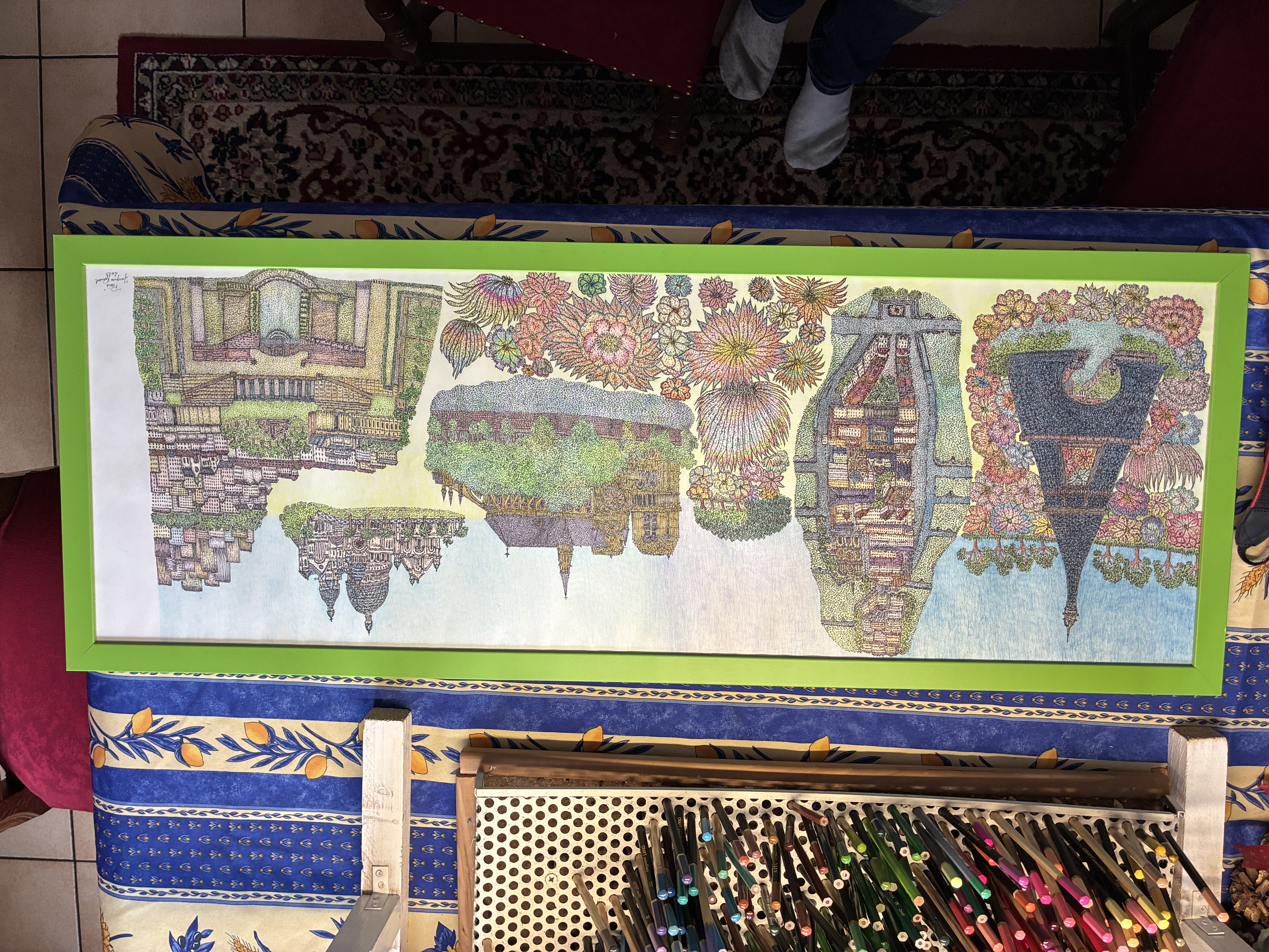 Œuvre phare 1 encre de Chine originale